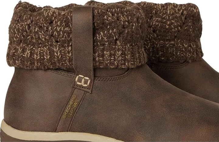 SKECHERS Easy Going - Cozy Weather 2 - Hands Free Slip-Ins Women's Boots Chocolate : 6 B - Medium - Image 7