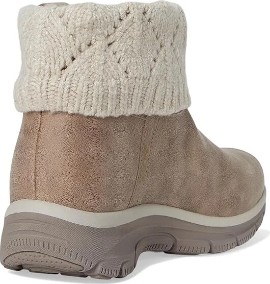 SKECHERS Easy Going - Cozy Weather 2 - Hands Free Slip-Ins Women's Boots Taupe : 7.5 B - Medium - Image 4
