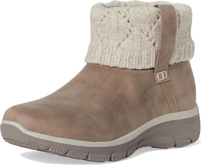 SKECHERS Easy Going - Cozy Weather 2 - Hands Free Slip-Ins Women's Boots Taupe : 7.5 B - Medium - Image 5