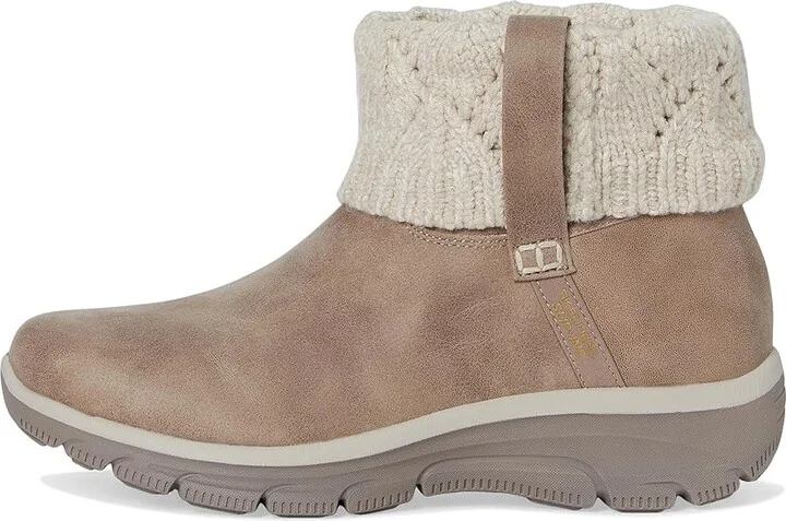 SKECHERS Easy Going - Cozy Weather 2 - Hands Free Slip-Ins Women's Boots Taupe : 7.5 B - Medium - Image 6