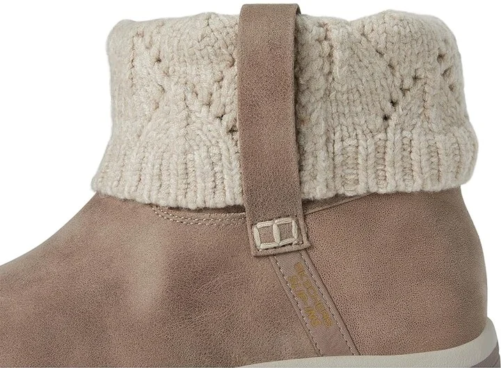 SKECHERS Easy Going - Cozy Weather 2 - Hands Free Slip-Ins Women's Boots Taupe : 7.5 B - Medium - Image 7