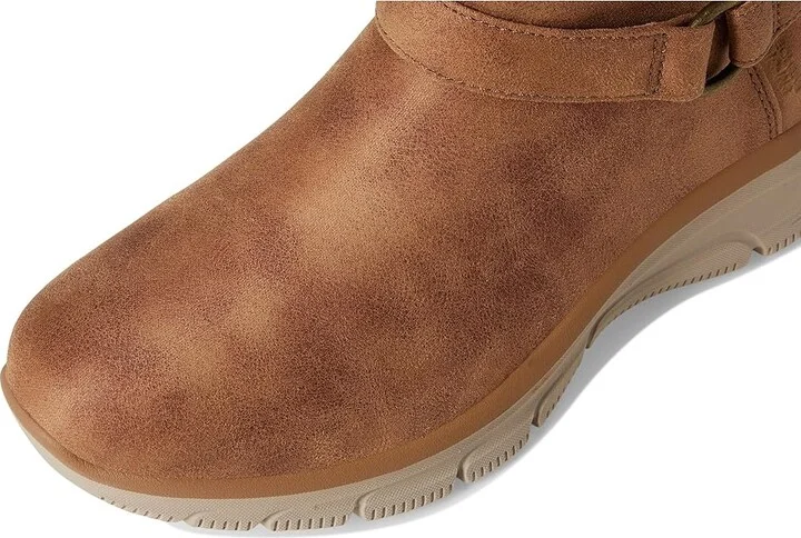 SKECHERS Easy Going - Dreamers Move - Hands Free Slip-Ins Women's Boots Chestnut : 9 B - Medium, Leather - Image 2