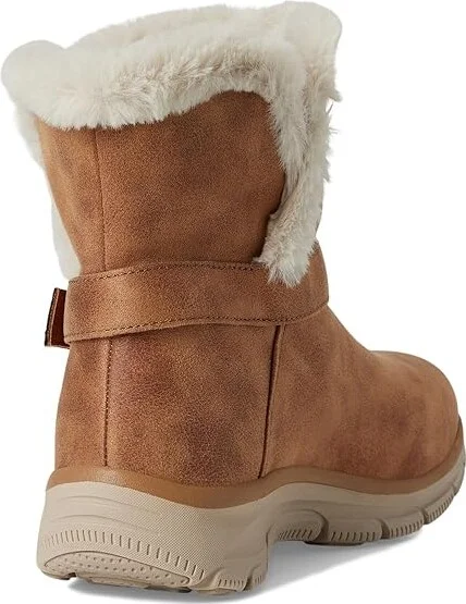 SKECHERS Easy Going - Dreamers Move - Hands Free Slip-Ins Women's Boots Chestnut : 9 B - Medium, Leather - Image 4
