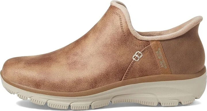 SKECHERS Easy Going - Modern Hour - Hands Free Slip-Ins Women's Shoes Tan : 6 B - Medium, Synthetic - Image 6