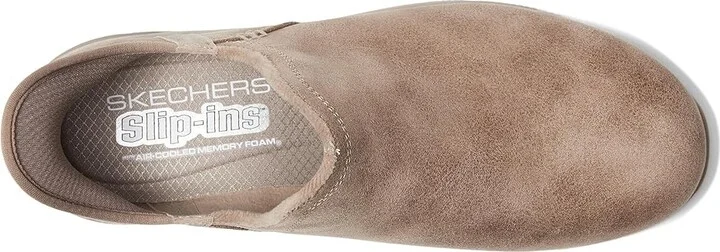 SKECHERS Easy Going - Modern Hour - Hands Free Slip-Ins Women's Shoes Taupe : 5 B - Medium, Synthetic - Image 2
