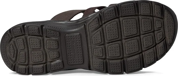 SKECHERS Easy Going - Perfect Company Women's Sandals Chocolate : 10 B - Medium - Image 3