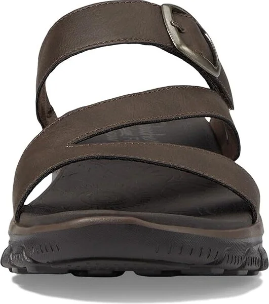 SKECHERS Easy Going - Slide On By Women's Shoes Chocolate : 5.5 B - Medium - Image 2