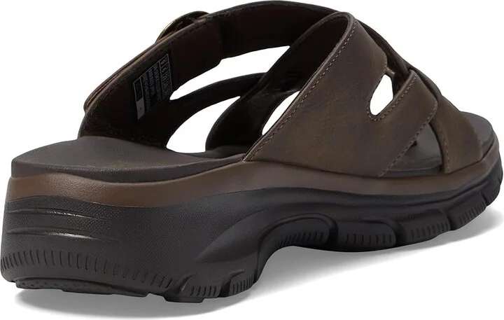 SKECHERS Easy Going - Sundown Women's Shoes Chocolate : 5.5 B - Medium, Synthetic - Image 4