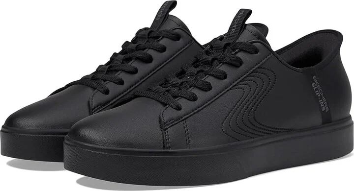 SKECHERS Eden Lx-Royal Stride Hands Free Slip-Ins Women's Shoes Black/Black : 9.5 B - Medium