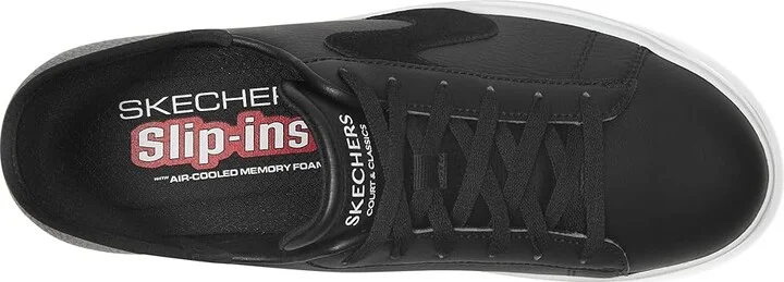 SKECHERS Eden Lx - Strando Men's Shoes Black/White : 12 D - Medium, Synthetic - Image 2