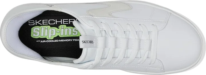 SKECHERS Eden Lx - Strando Men's Shoes Black/White : 12 D - Medium, Synthetic - Image 8