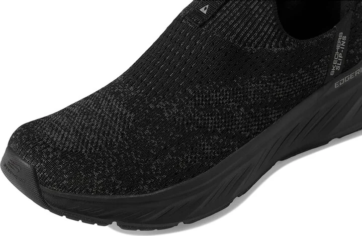 SKECHERS Edgeride Commissioner Hands Free Slip-in Men's Shoes Black/Black : 7.5 D - Medium - Image 7