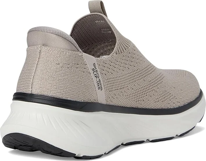 SKECHERS Edgeride Commissioner Hands Free Slip-in Men's Shoes Taupe : 6.5 D - Medium - Image 4