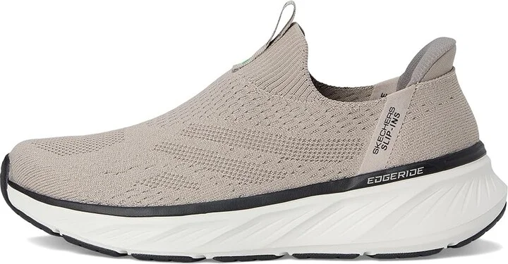 SKECHERS Edgeride Commissioner Hands Free Slip-in Men's Shoes Taupe : 6.5 D - Medium - Image 6