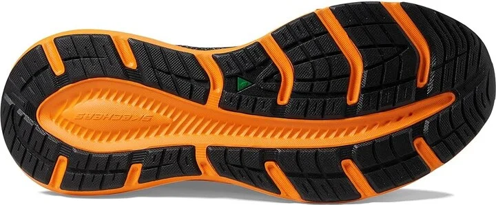 SKECHERS Edgeride Enzoh Men's Shoes Black/Orange : 11.5 D - Medium, Synthetic - Image 3