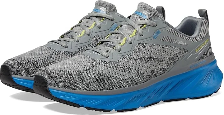 SKECHERS Edgeride Enzoh Men's Shoes Grey/Blue : 12 D - Medium, Synthetic