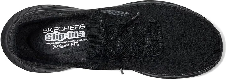 SKECHERS Edgeride Hands Free Slip - INS Women's Shoes Black : 5.5 B - Medium, Synthetic - Image 2