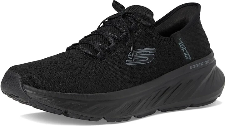 SKECHERS Edgeride Hands Free Slip - INS Women's Shoes Black : 5.5 B - Medium, Synthetic - Image 5