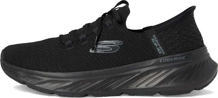 SKECHERS Edgeride Hands Free Slip - INS Women's Shoes Black : 5.5 B - Medium, Synthetic - Image 6