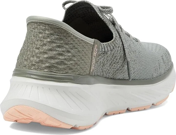 SKECHERS Edgeride Hands Free Slip - INS Women's Shoes Natural Light Blue : 6 B - Medium, Synthetic - Image 9