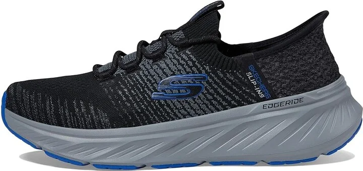 SKECHERS Edgeride Raygo Hands Free Slip-In Men's Shoes Black/Blue : 12 4E - Extra Wide, Synthetic - Image 6