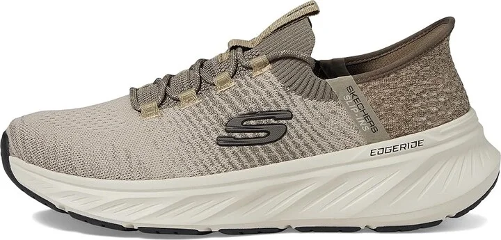 SKECHERS Edgeride Raygo Hands Free Slip-In Men's Shoes Taupe : 14 4E - Extra Wide, Synthetic - Image 6