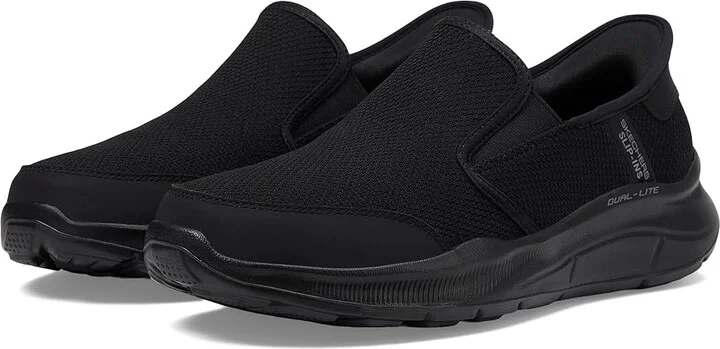 SKECHERS Equalizer 5.0 Drayze Hands Free Slip-In Men's Shoes Black/Black : 11 4E - Extra Wide, Synthetic