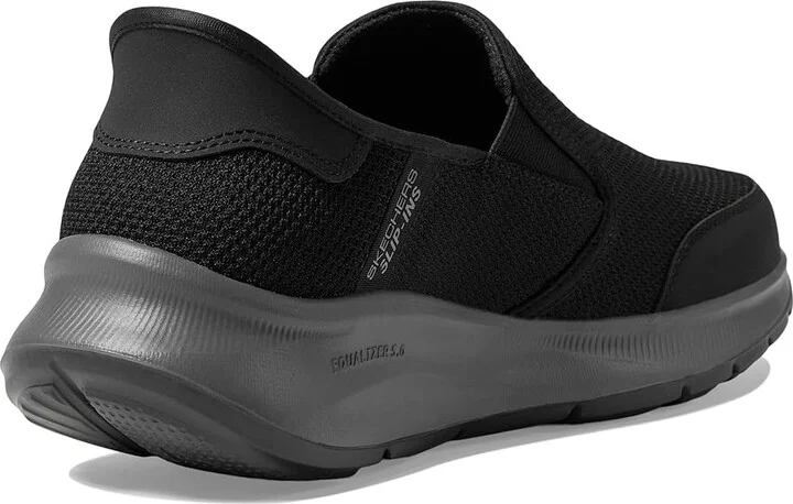 SKECHERS Equalizer 5.0 Drayze Hands Free Slip-In Men's Shoes Black/Charcoal : 7.5 D - Medium, Synthetic - Image 4