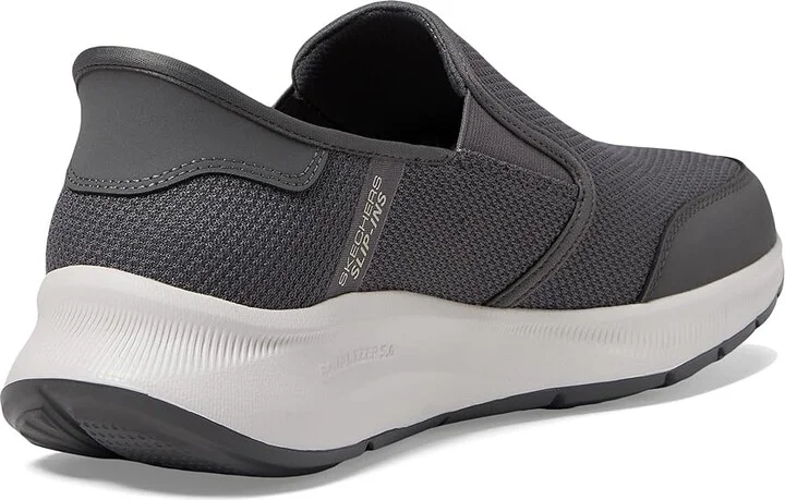 SKECHERS Equalizer 5.0 Drayze Hands Free Slip-In Men's Shoes Charcoal : 7.5 D - Medium, Synthetic - Image 4