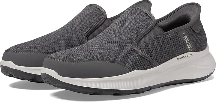 SKECHERS Equalizer 5.0 Drayze Hands Free Slip-In Men's Shoes Charcoal : 7.5 D - Medium, Synthetic