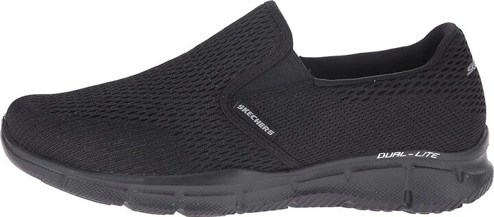 SKECHERS Equalizer Double Play Men's Slip on Shoes Black : 8 D - Medium - Image 7