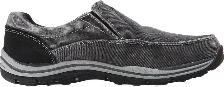 SKECHERS Expected - Avillo Men's Shoes Black : 6.5 D - Medium, Canvas/Textile - Image 8