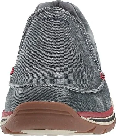 SKECHERS Expected - Avillo Men's Shoes Navy : 6.5 D - Medium, Canvas/Textile - Image 6
