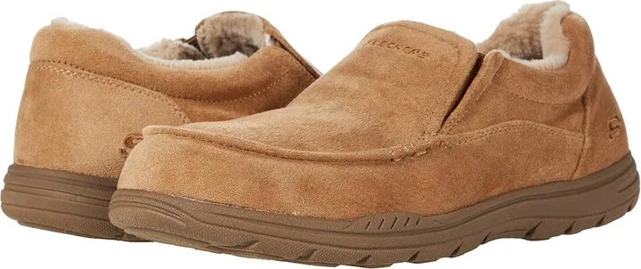 SKECHERS Expected X - Larmen Men's Shoes Tan : 13 D - Medium, Textile