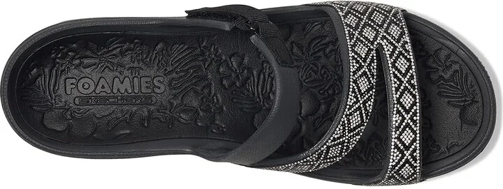 SKECHERS Foamies Arch Fit Ascend - Show Stopper Women's Sandals Black : 7 Medium, Rubber/Synthetic - Image 2
