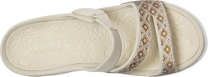 SKECHERS Foamies Arch Fit Ascend - Show Stopper Women's Sandals Natural : 11 Medium, Rubber/Synthetic - Image 2