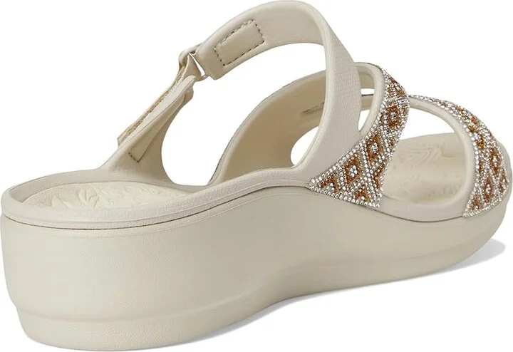 SKECHERS Foamies Arch Fit Ascend - Show Stopper Women's Sandals Natural : 11 Medium, Rubber/Synthetic - Image 4