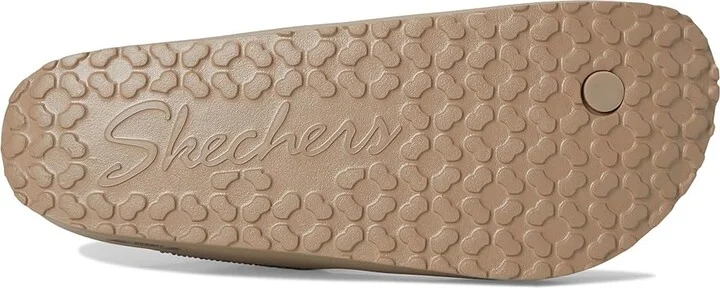 SKECHERS Foamies Arch Fit Cali Breeze - Shine On Women's Sandals Taupe : 5 Medium, Synthetic - Image 3