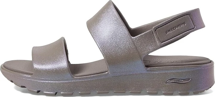 SKECHERS Foamies Arch Fit Footsteps Iridescent Women's Shoes Dark Taupe : 5 B - Medium, Rubber - Image 5