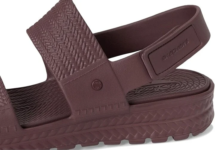 SKECHERS Foamies Arch Fit Footsteps - Sunny Days Women's Sandals Brown : 7 Medium, Synthetic - Image 7