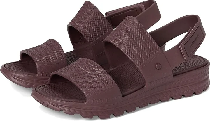 SKECHERS Foamies Arch Fit Footsteps - Sunny Days Women's Sandals Brown : 7 Medium, Synthetic