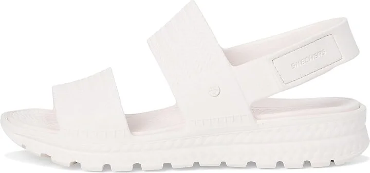 SKECHERS Foamies Arch Fit Footsteps - Sunny Days Women's Sandals White : 9 Medium, Synthetic - Image 6
