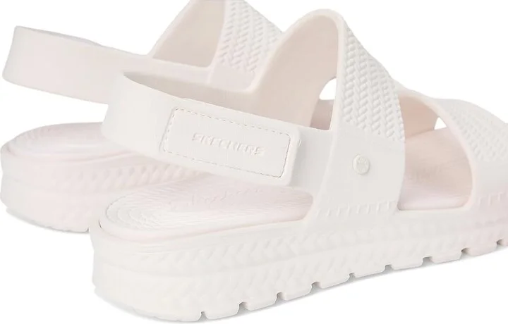 SKECHERS Foamies Arch Fit Footsteps - Sunny Days Women's Sandals White : 9 Medium, Synthetic - Image 7