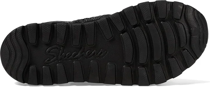 SKECHERS Foamies Arch Fit Footsteps with Rhinestone Women's Shoes Black : 5 B - Medium - Image 3