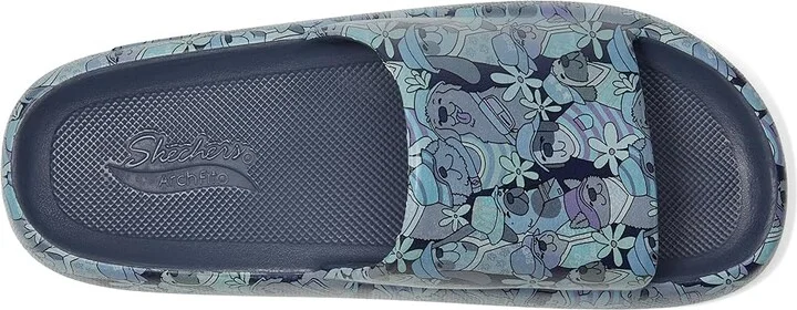 SKECHERS Foamies Arch Fit Horizon - Pawstivelycute Women's Sandals Navy : 7 Medium, Synthetic - Image 2