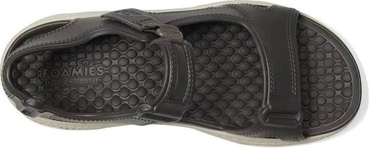 SKECHERS Foamies Creston Ultra Quarter Strap Men's Shoes Charcoal : 8 D - Medium - Image 2
