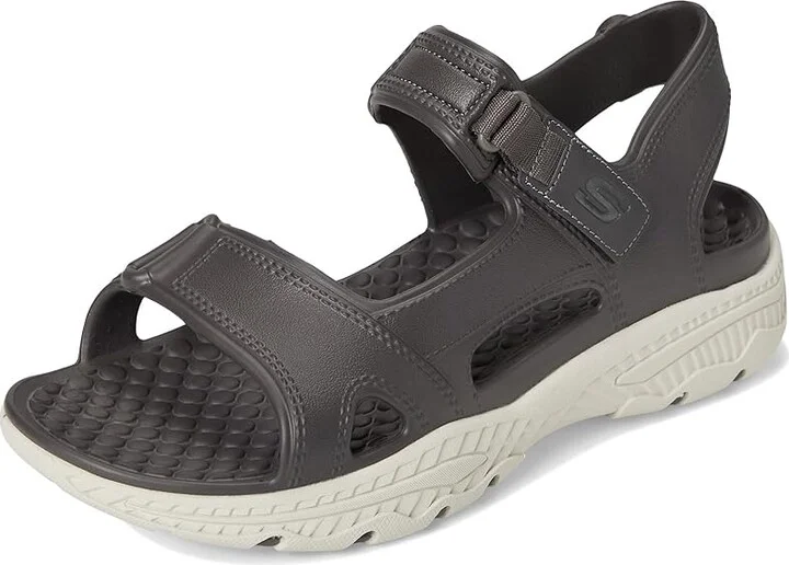 SKECHERS Foamies Creston Ultra Quarter Strap Men's Shoes Charcoal : 8 D - Medium - Image 5