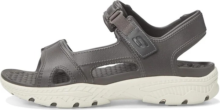 SKECHERS Foamies Creston Ultra Quarter Strap Men's Shoes Charcoal : 8 D - Medium - Image 6