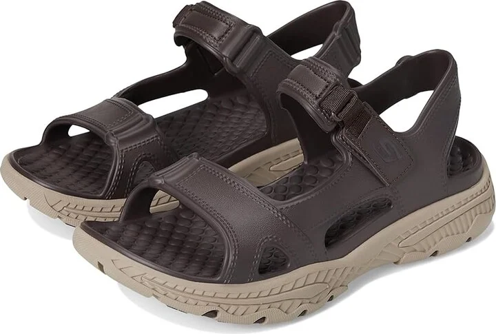 SKECHERS Foamies Creston Ultra Quarter Strap Men's Shoes Chocolate : 12 D - Medium