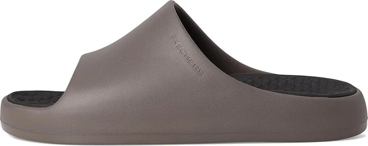 SKECHERS Foamies Precision Slide Men's Sandals Khaki : 7 D - Medium, Synthetic - Image 6